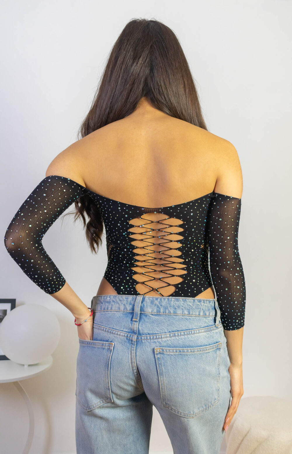 Body Brillante Reversible Glitter 2kinspire modelo 001 3 de 3 | 2kinspire