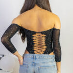 Body Brillante Reversible Glitter 2kinspire modelo 001 3 de 3 | 2kinspire
