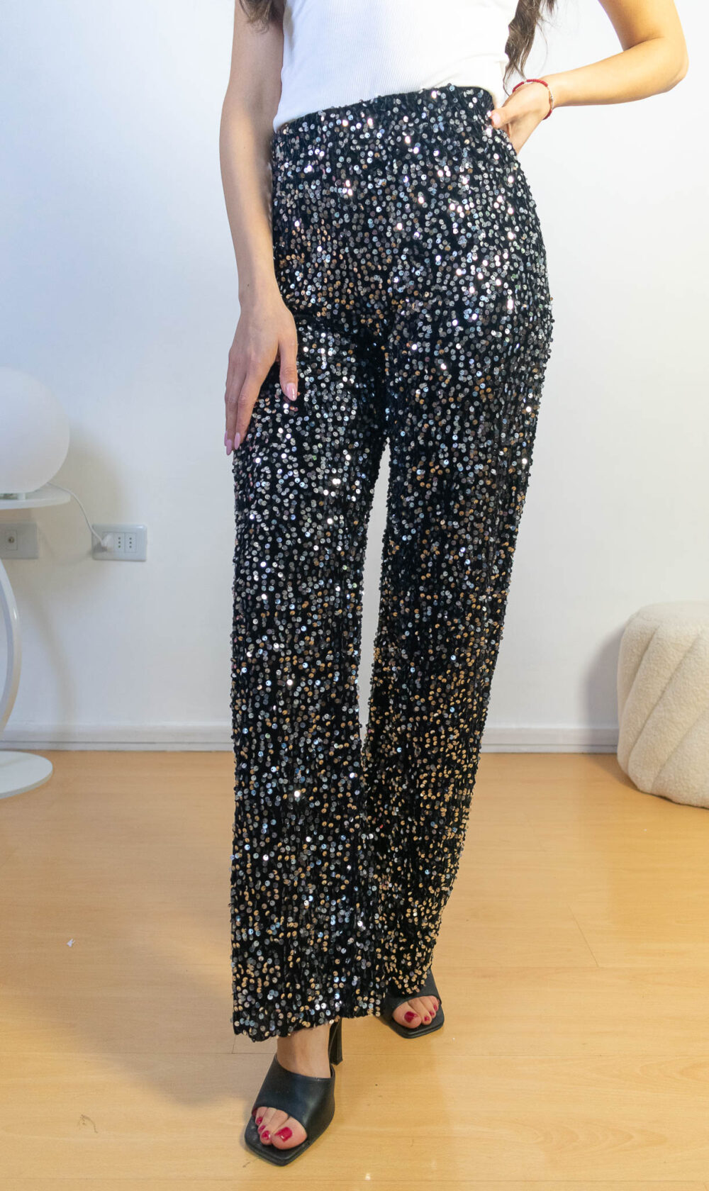 Pantalon Brillante Lentejuelas Mujer Fancy 2kinspire modelo 001 3 de 4 | 2kinspire