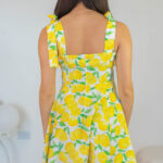 Vestido Estampado Lemon 2kinspire modelo 001 4 de 4 | 2kinspire