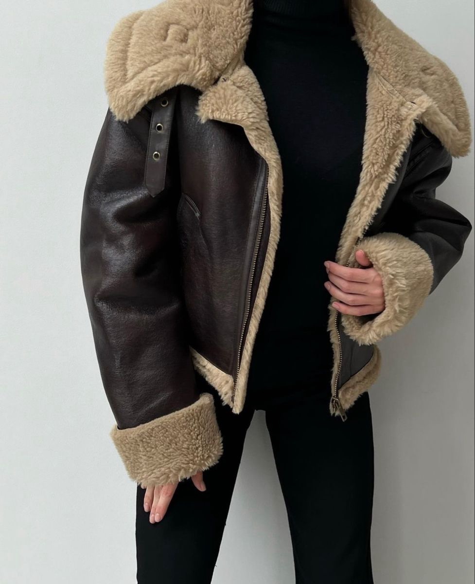 Chaqueta Oversize Aviadora