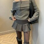 Falda Corta Plisada con Short Interior Mujer Mini Skirt Ari 6 img 5989 | 2kinspire