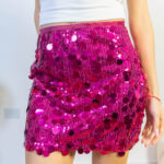 Falda Corta Lentejuelas Brillantes Glitter Shine 2kinspire modelo 001 3 de 9 | 2kinspire