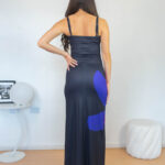 Vestido Largo Ajustado Estampado Mujer Summer 2kinspire modelo 001 3 de 10 | 2kinspire
