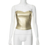 Top Strapless Dorado Metalizado Gold 7 top gold 6 | 2kinspire