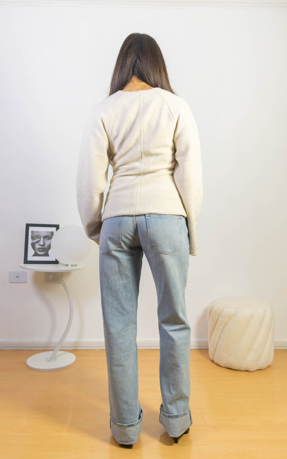 Chaqueta Con Hebillas Elegante Beige Mujer Soft 2kinspire modelo 001 4 de 4 | 2kinspire
