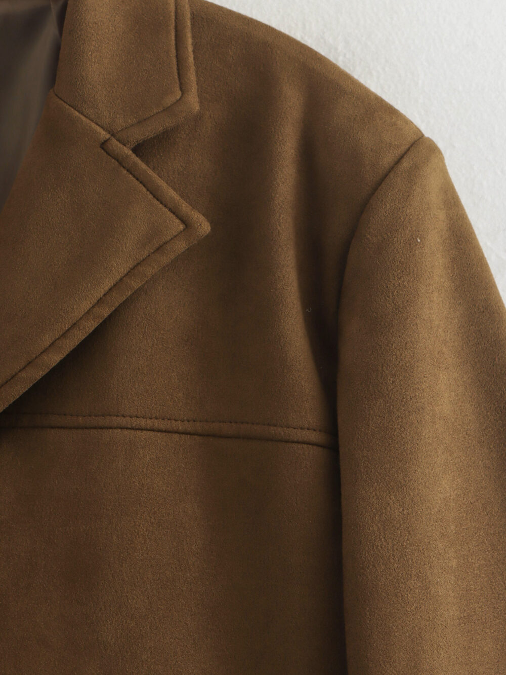 chaqueta oversize elegante color cafe 0003 5 | 2kinspire