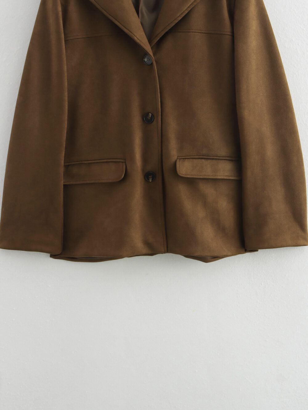 chaqueta oversize elegante color cafe 0003 6 | 2kinspire