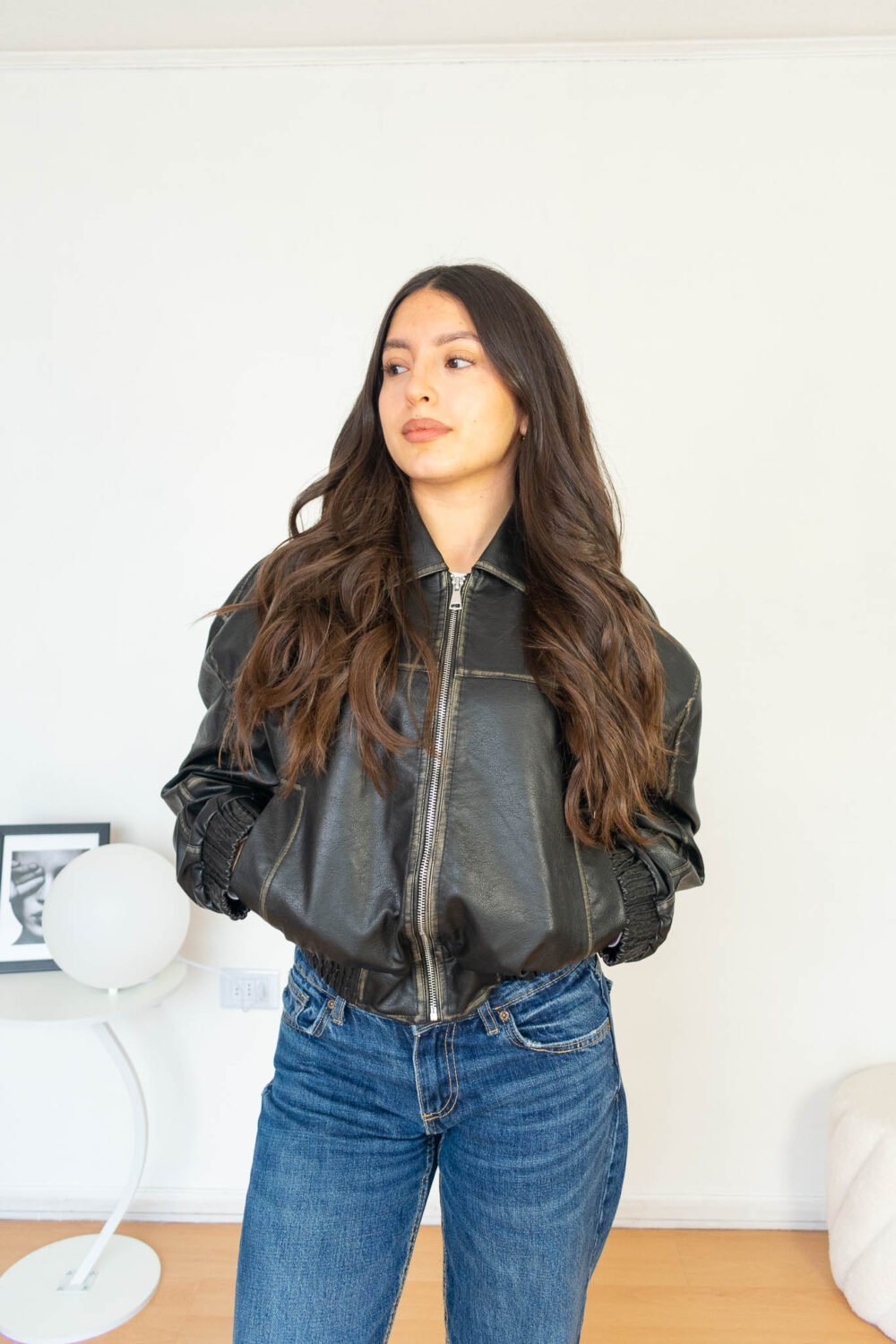 Chaqueta Mujer Bomber Holgada Semi Oversize modelo 1 | 2kinspire