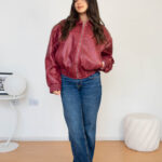Chaqueta Mujer Bomber Holgada Semi Oversize modelo 14 | 2kinspire