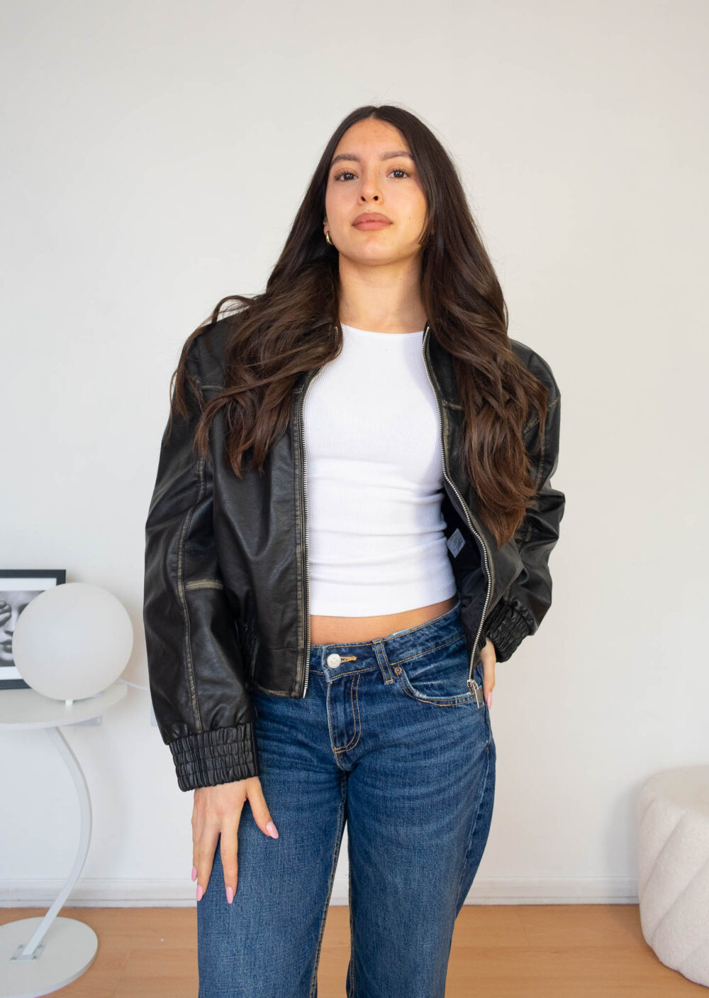 Chaqueta Mujer Bomber Holgada Semi Oversize modelo 3 | 2kinspire