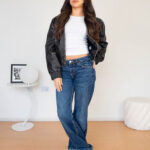 Chaqueta Mujer Bomber Holgada Semi Oversize modelo 9 | 2kinspire