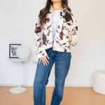 Chaqueta Oversize Estampada Cow 2kinspire 1 | 2kinspire