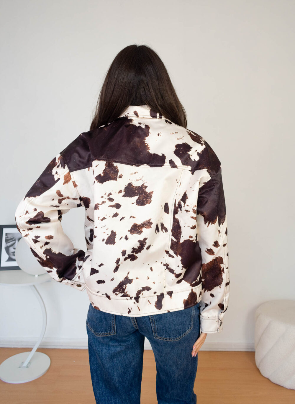 Chaqueta Oversize Estampada Cow 2kinspire 2 | 2kinspire