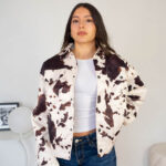 Chaqueta Oversize Estampada Cow 2kinspire 4 | 2kinspire