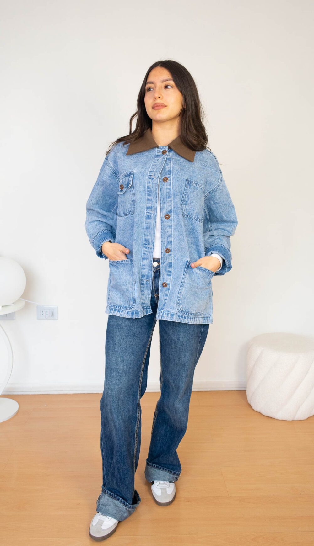 Chaqueta de Mezclilla Mujer Oversize Denim 2kinspire 5 | 2kinspire