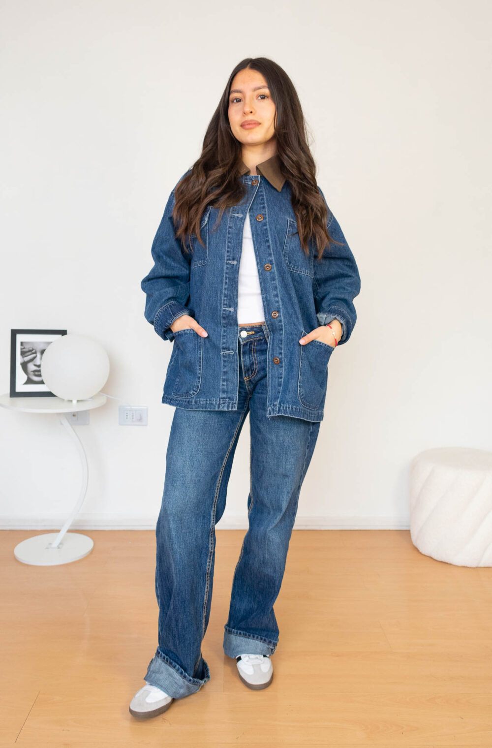 Chaqueta de Mezclilla Mujer Oversize Denim 2kinspire 7 | 2kinspire