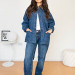 Chaqueta de Mezclilla Mujer Oversize Denim 2kinspire 7 | 2kinspire