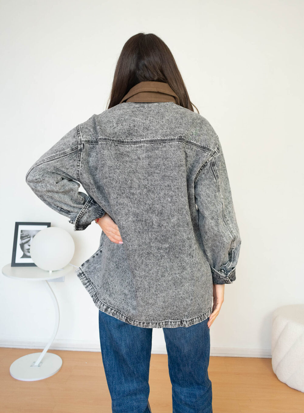 Chaqueta de Mezclilla Mujer Oversize Denim 2kinspire 8 | 2kinspire