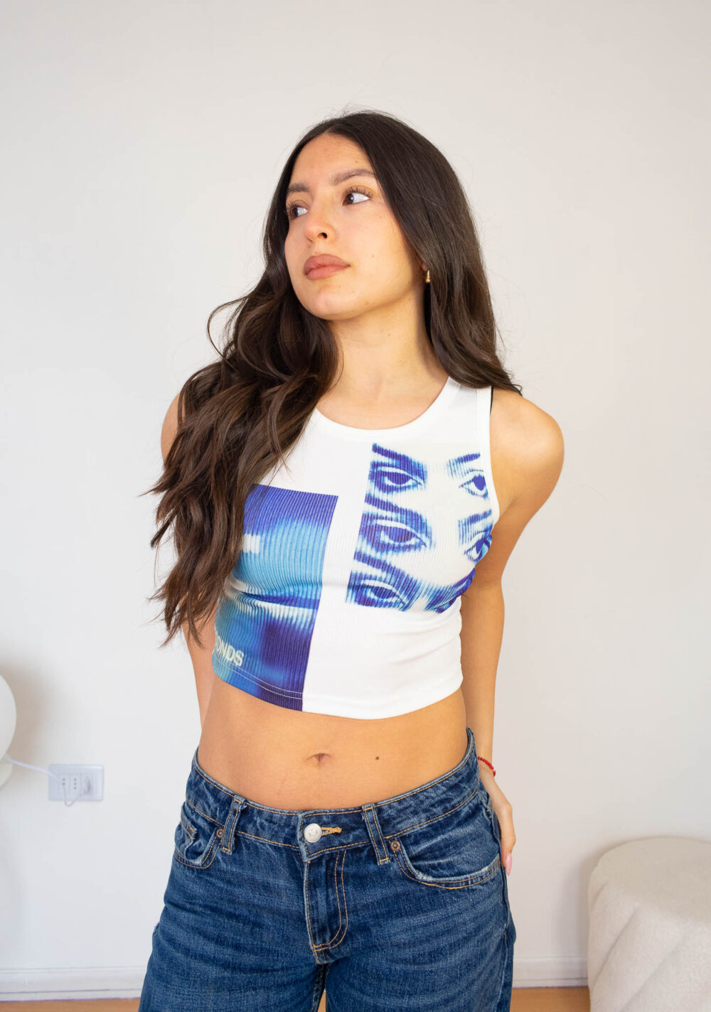 Polera Estampada Y2k Mujer 1 Polera Estampada Y2k Mujer