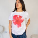 Polera Mujer Hibisco Flor Estampada 2kinspire 2 | 2kinspire