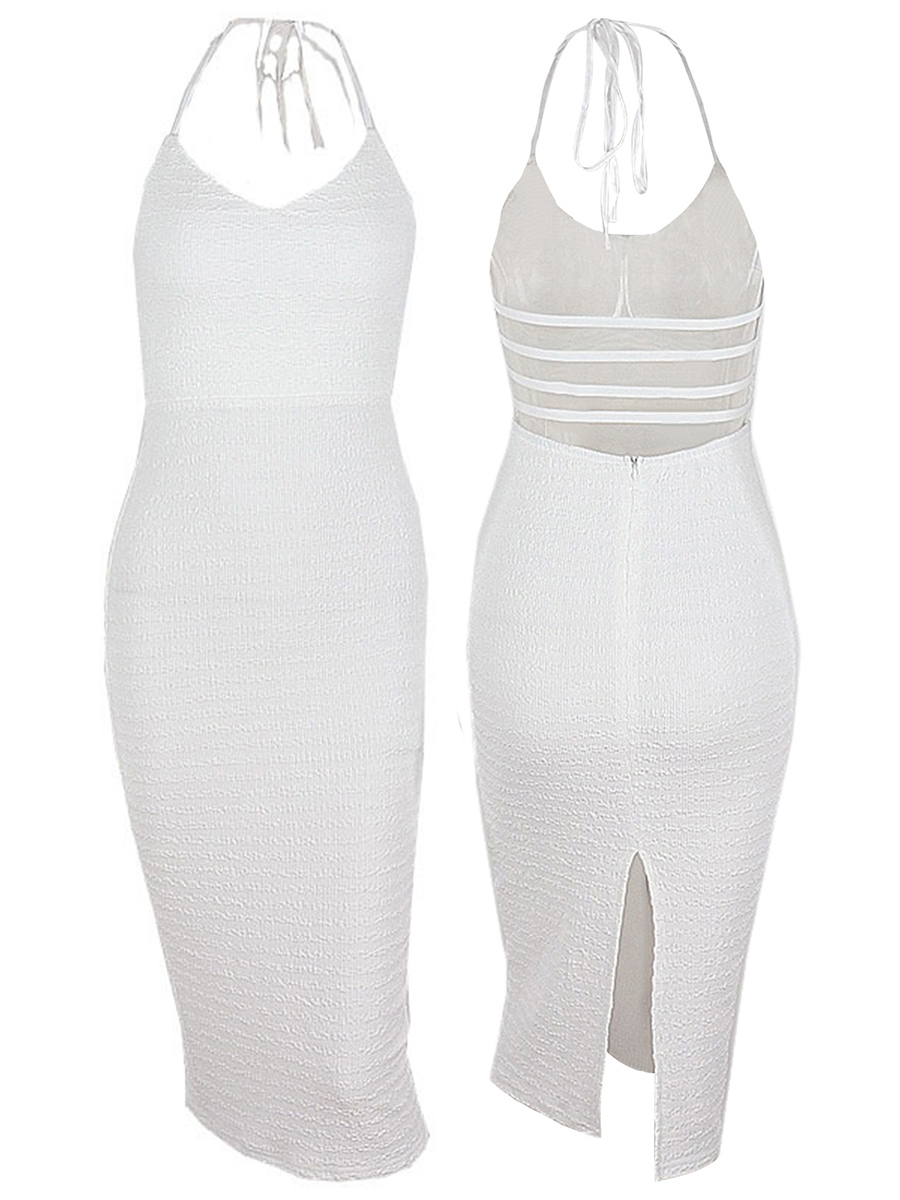 Vestido Ajustado Cuello en V Adela 2kinspire 005 5 | 2kinspire