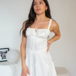 Vestido Corto Coquette con Corset Ajustable Alice