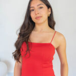 Vestido Largo con Abertura de Pierna Lateral 2kinspire modelo 0006 2 | 2kinspire