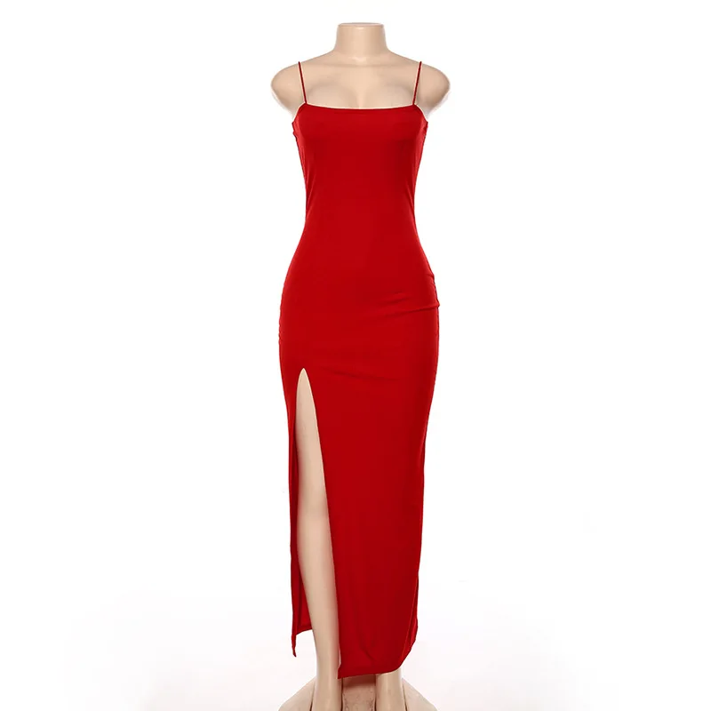 Vestido Largo con Abertura de Pierna Lateral Vestido de fiesta para Mujer 2kinspire modelo 15 01 | 2kinspire