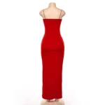 Vestido Largo con Abertura de Pierna Lateral Vestido de fiesta para Mujer 2kinspire modelo 5 01 | 2kinspire
