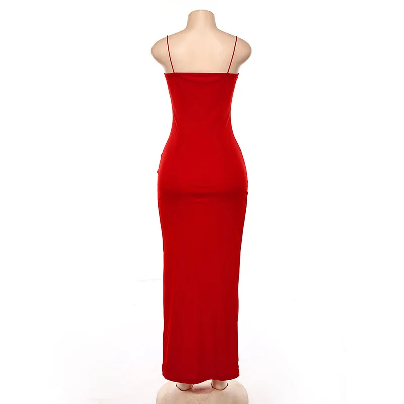 Vestido Largo con Abertura de Pierna Lateral Vestido de fiesta para Mujer 2kinspire modelo 5 01 | 2kinspire