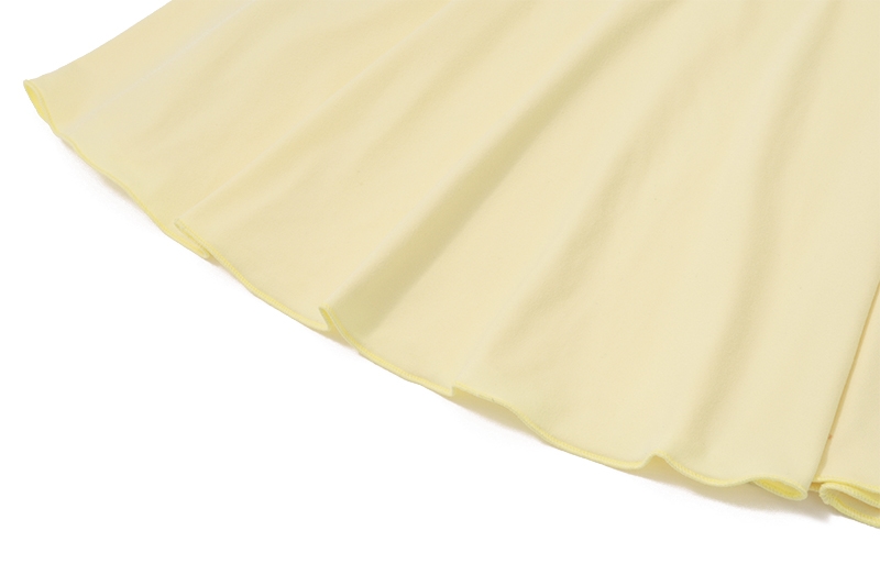 Vestido Mini Amarillo de Tirantes Finos Vestido Corto con Escote en V para Mujer 002 2 | 2kinspire