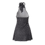 Vestido Mini Halter con puntos Vestido Corto Polka Dots con Volante 003 6 | 2kinspire