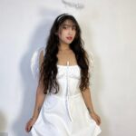 Disfraz de Angel Mujer Blanco Halloween Chile
