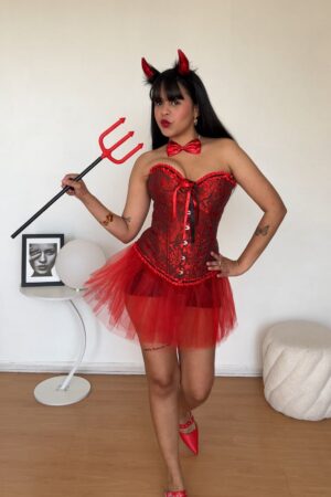 2kinspire | Inicio | Tienda de Ropa Mujer 15 Disfraz Diablita Corsé Rojo Mujer Halloween Chile 2025 001