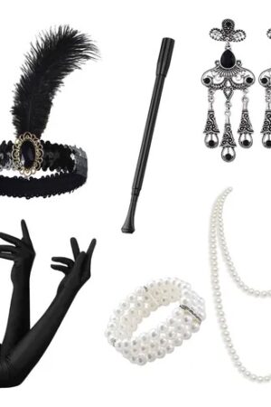 Accesorios Disfraz Años 20s Halloween Mujer Elegante